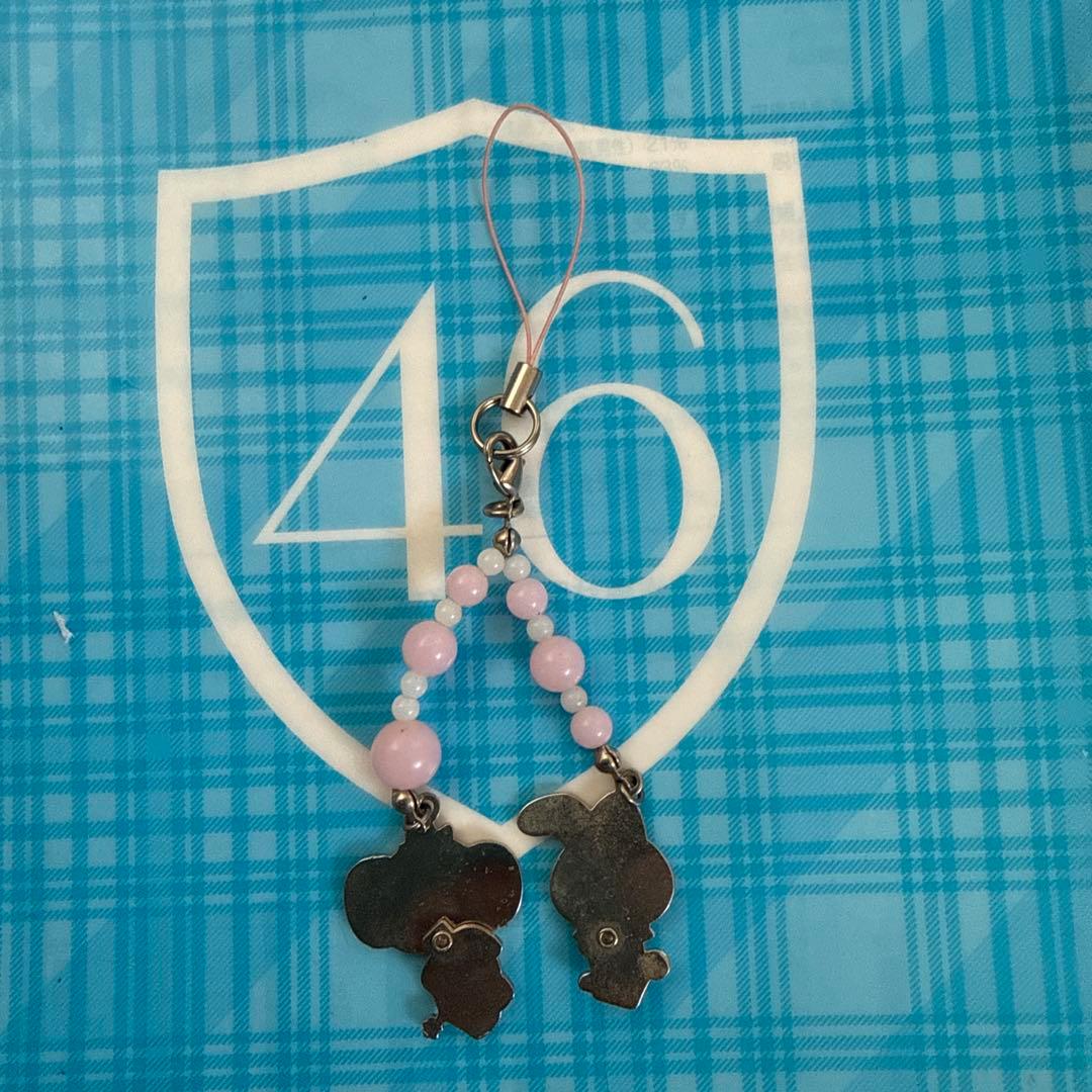 マイメロディとぞうさんストラップ　平成レトロ