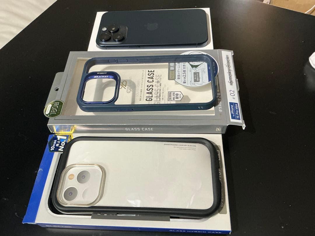 iPhone 15 Pro max ディープブルー