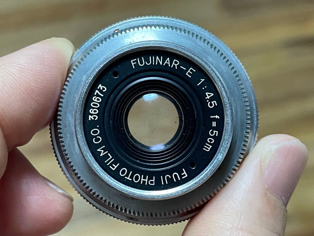 フジFuji photo film FUJINAR-E 1:4.5 f=5cm
