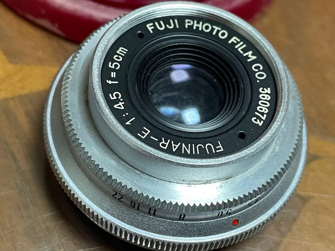 フジFuji photo film FUJINAR-E 1:4.5 f=5cm