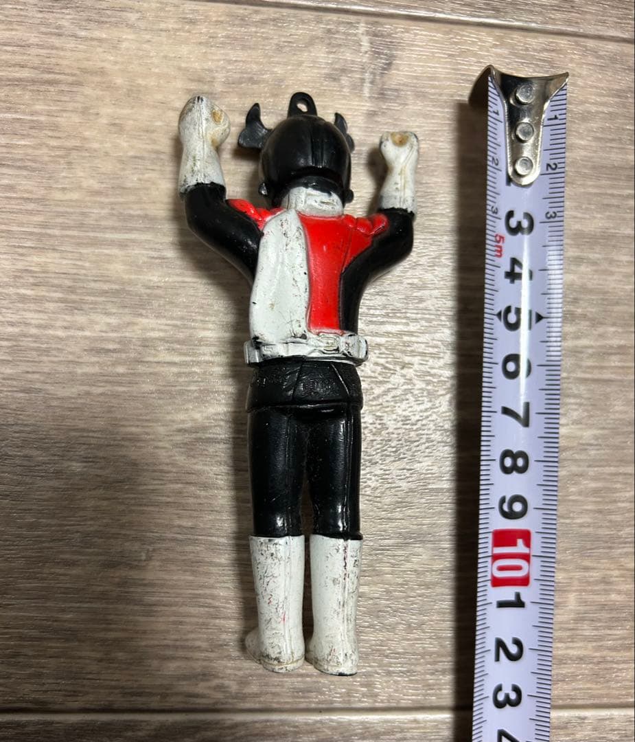 【当時物】ポピー 仮面ライダー ストロンガー ソフビ ペンダント ミニサイズ