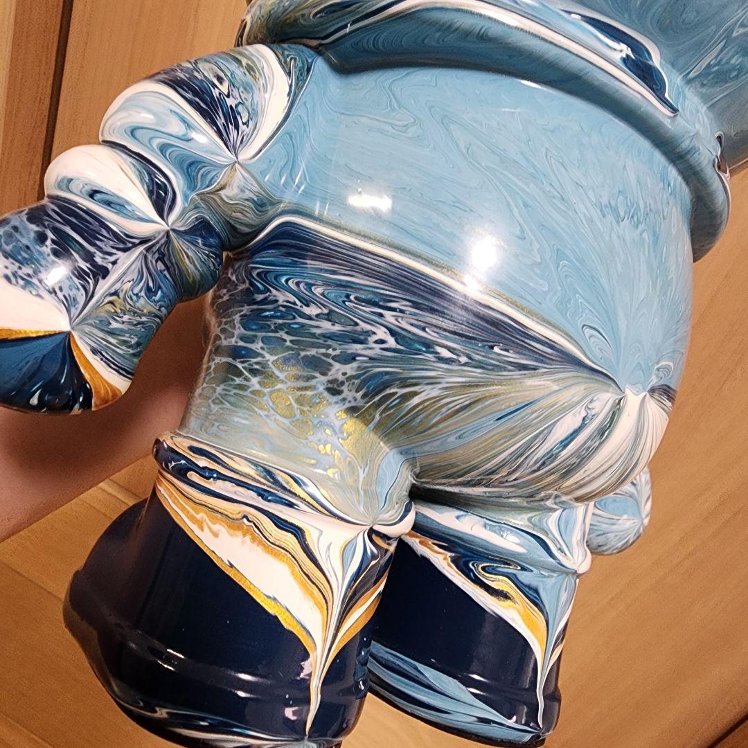 海外アートトイ 宇宙飛行士オブジェ 特大39cm 一点物 オーダーメイド
