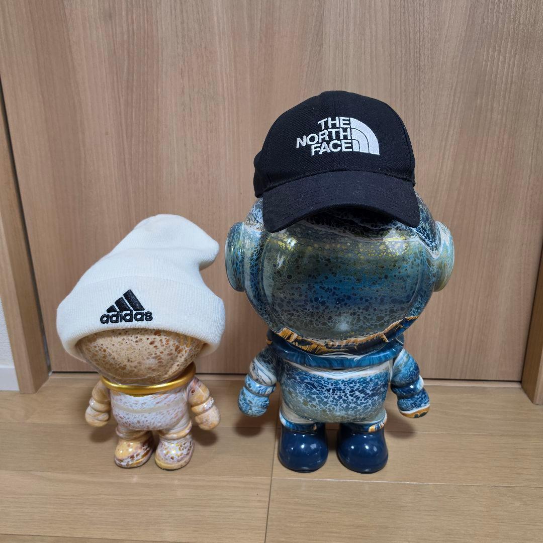 海外アートトイ 宇宙飛行士オブジェ 特大39cm 一点物 オーダーメイド