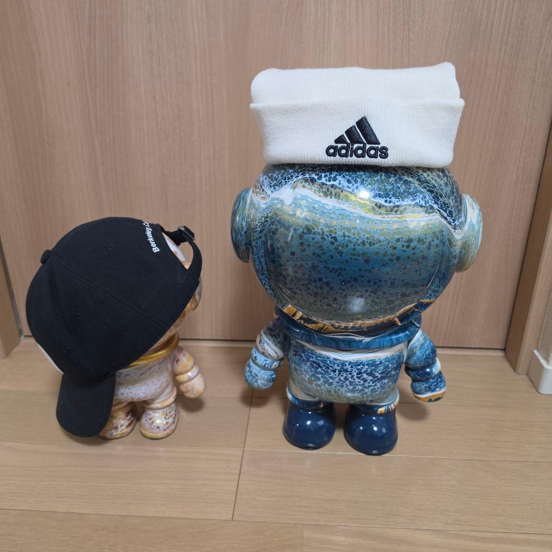 海外アートトイ 宇宙飛行士オブジェ 特大39cm 一点物 オーダーメイド