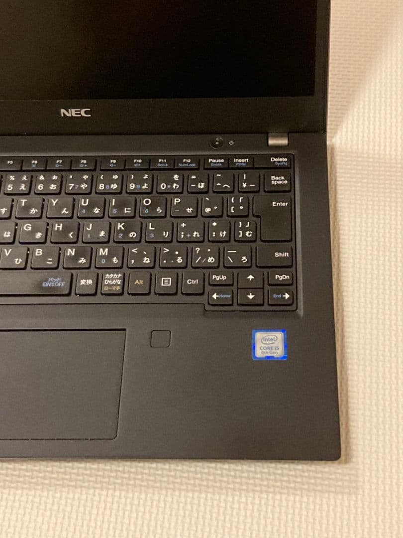 ノートパソコン　8世代　NEC 13.3型　i5 8GB 128GB