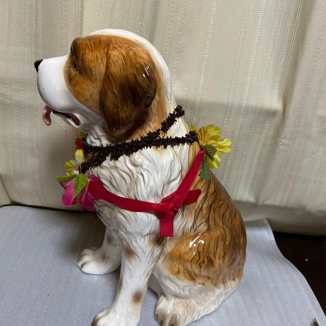 ワンチャン置物