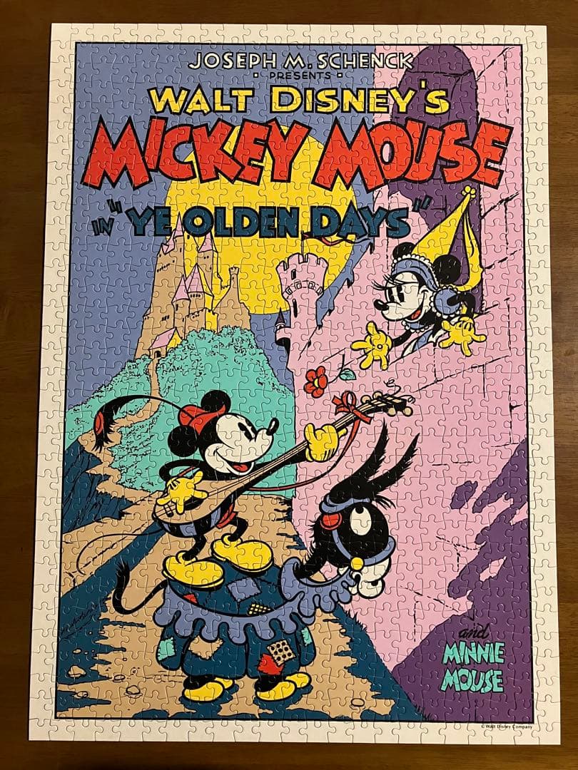 レトロ　パズル　ディズニー　ミッキー　セレナーデ　ロミオとジュリエット　780
