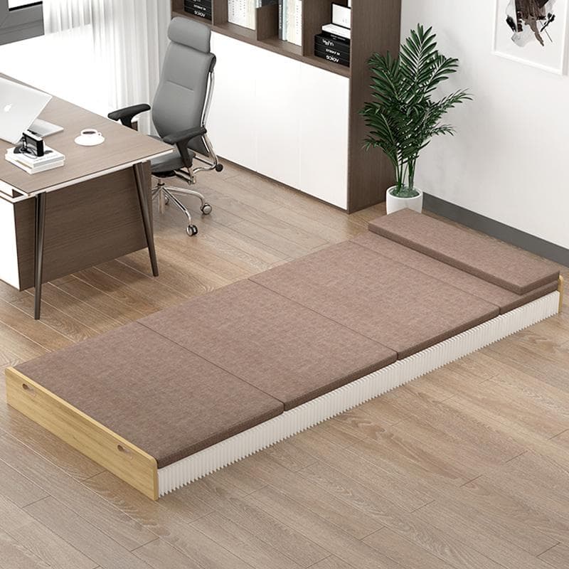 ペーパー折りたたみベッド幅90㎝高さ23㎝組立不要マットレス付き 軽量 通気性