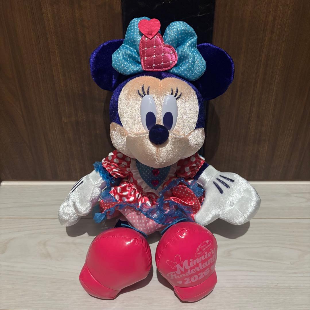 ぬいぐるみ　ミニー　パルパル　パルパルーザ　ワンダーランド　ディズニー