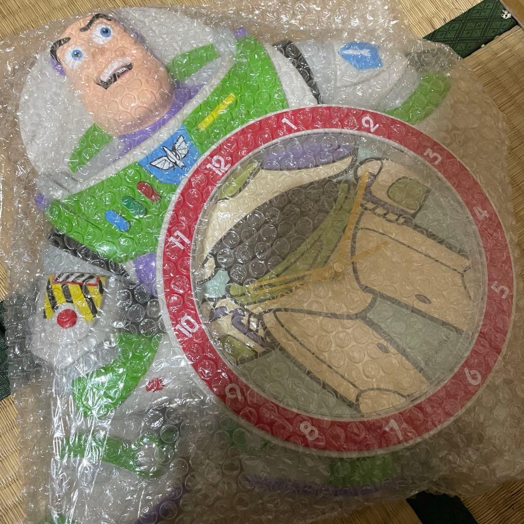 トイ・ストーリー バズ・ライトイヤー 振り子時計 立て掛け時計 Disney