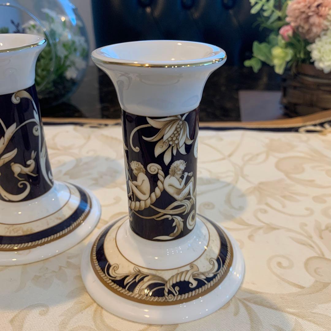 希少　ウェッジウッド コーヌコピア　キャンドルスタンド　キャンドルホルダー