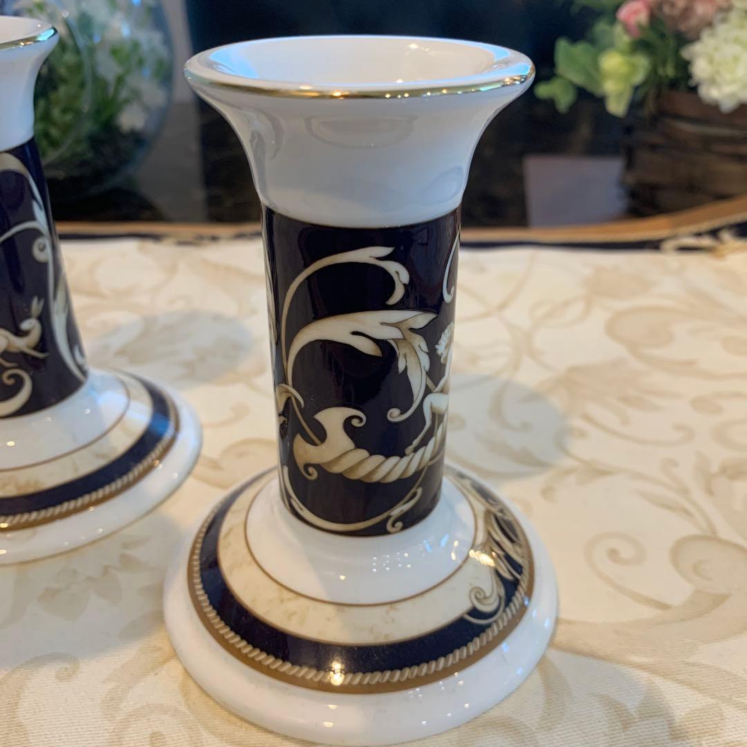 希少　ウェッジウッド コーヌコピア　キャンドルスタンド　キャンドルホルダー