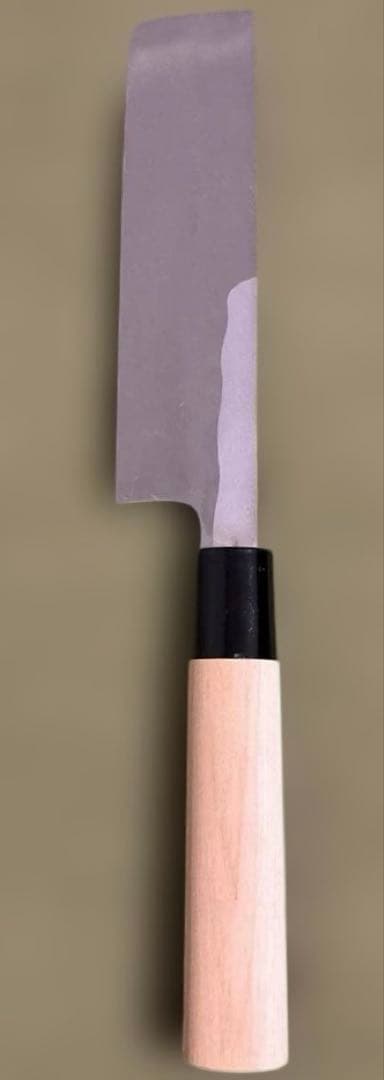 【新品・未使用】堺刃物 源菊虎 薄刃包丁165mm 全長300mm 特製正鋼