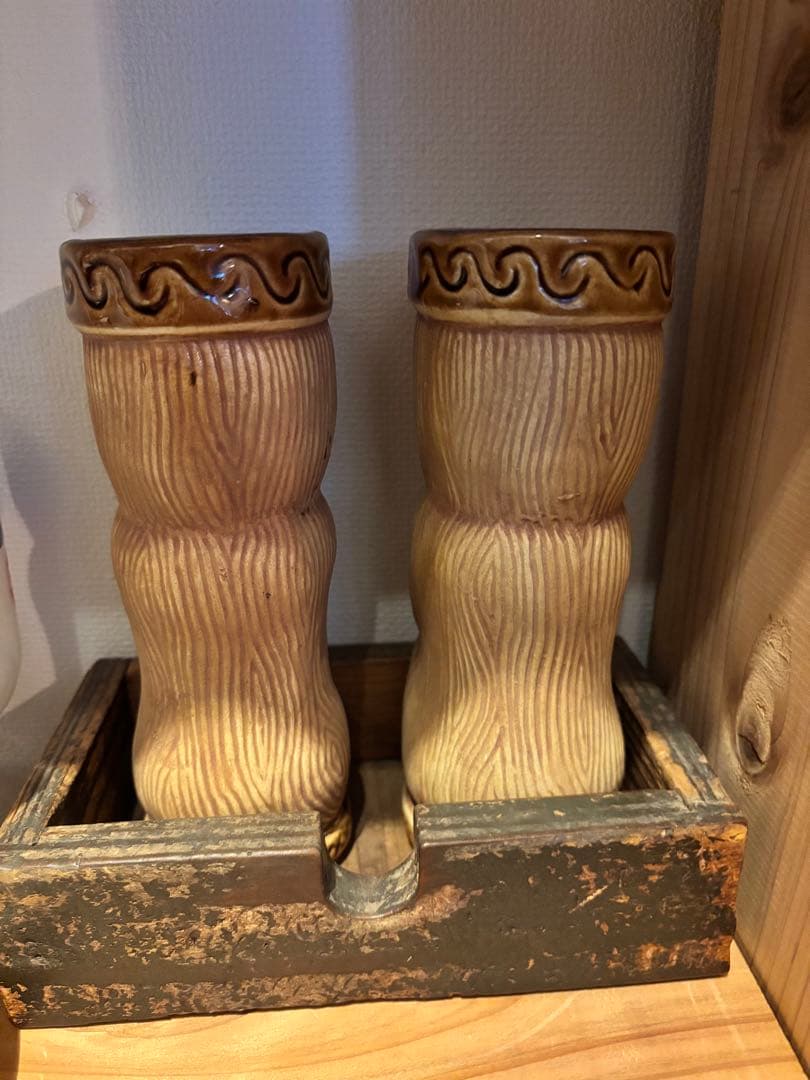 TIKI ビンテージセラミックカップ