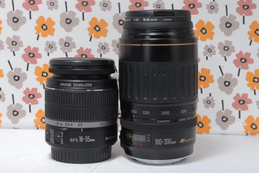 ❤Canon EOS 70D❤ダブルレンズ❤Wi-Fiスマホ接続❤手振れ補正付き