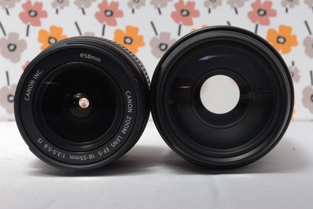 ❤Canon EOS 70D❤ダブルレンズ❤Wi-Fiスマホ接続❤手振れ補正付き