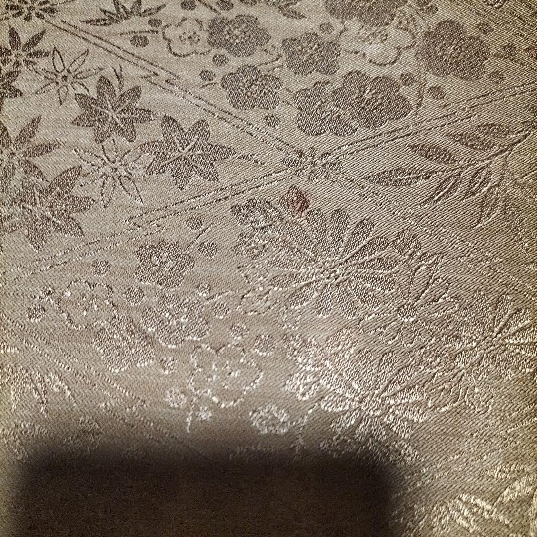 和柄 黄金色 座布団 5枚セット　ふかふか　気品溢れる　至福のひととき　高級感