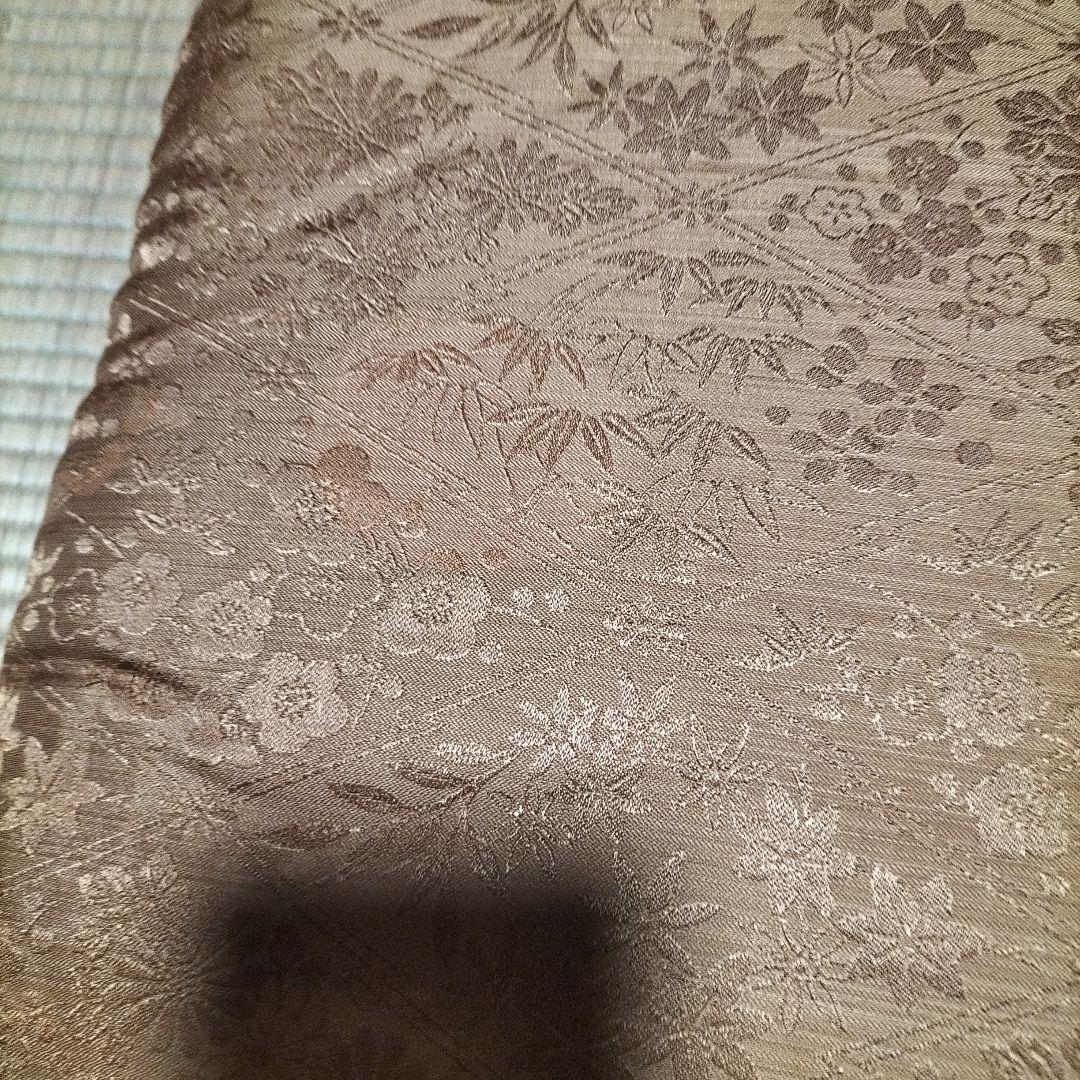 和柄 黄金色 座布団 5枚セット　ふかふか　気品溢れる　至福のひととき　高級感