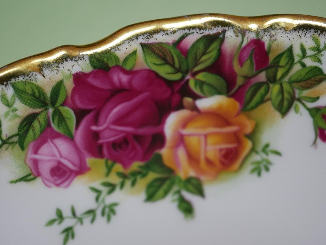 ロイヤルアルバート オールドカントリーローズ ７０年代 径１６センチボウル