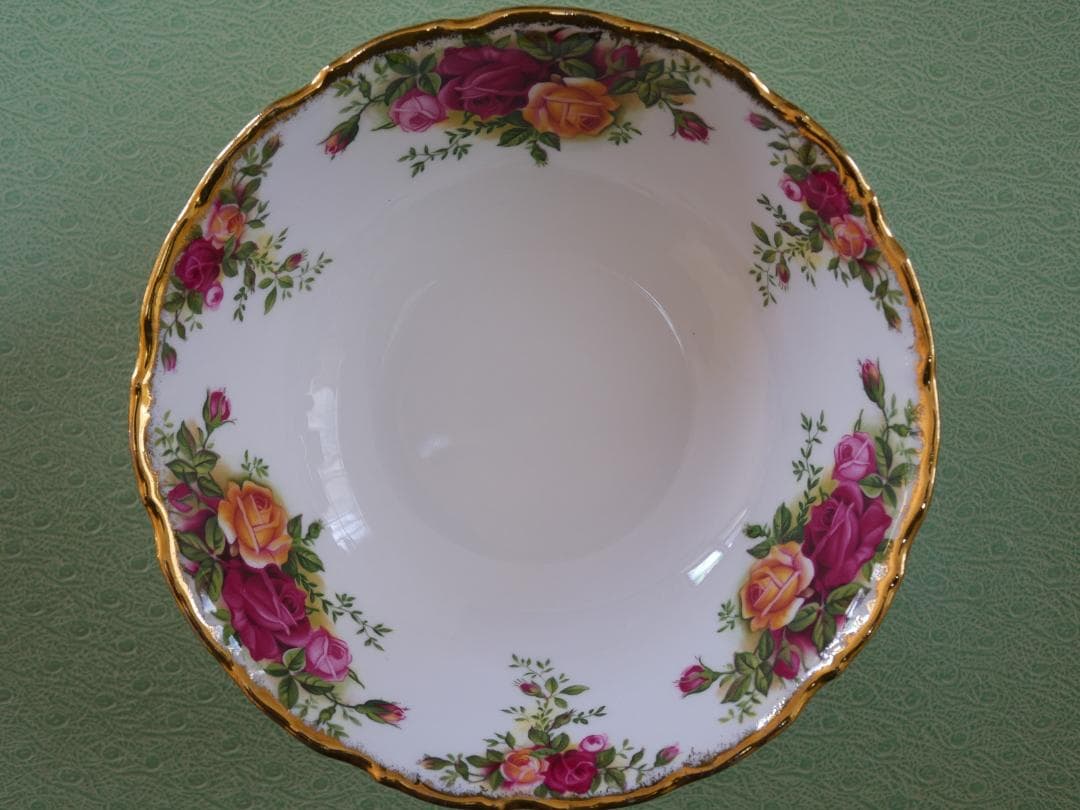 ロイヤルアルバート オールドカントリーローズ ７０年代 径１６センチボウル