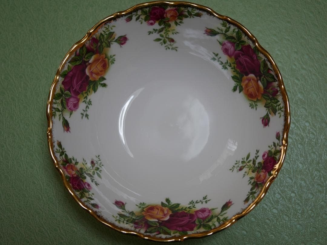 ロイヤルアルバート オールドカントリーローズ ７０年代 径１６センチボウル