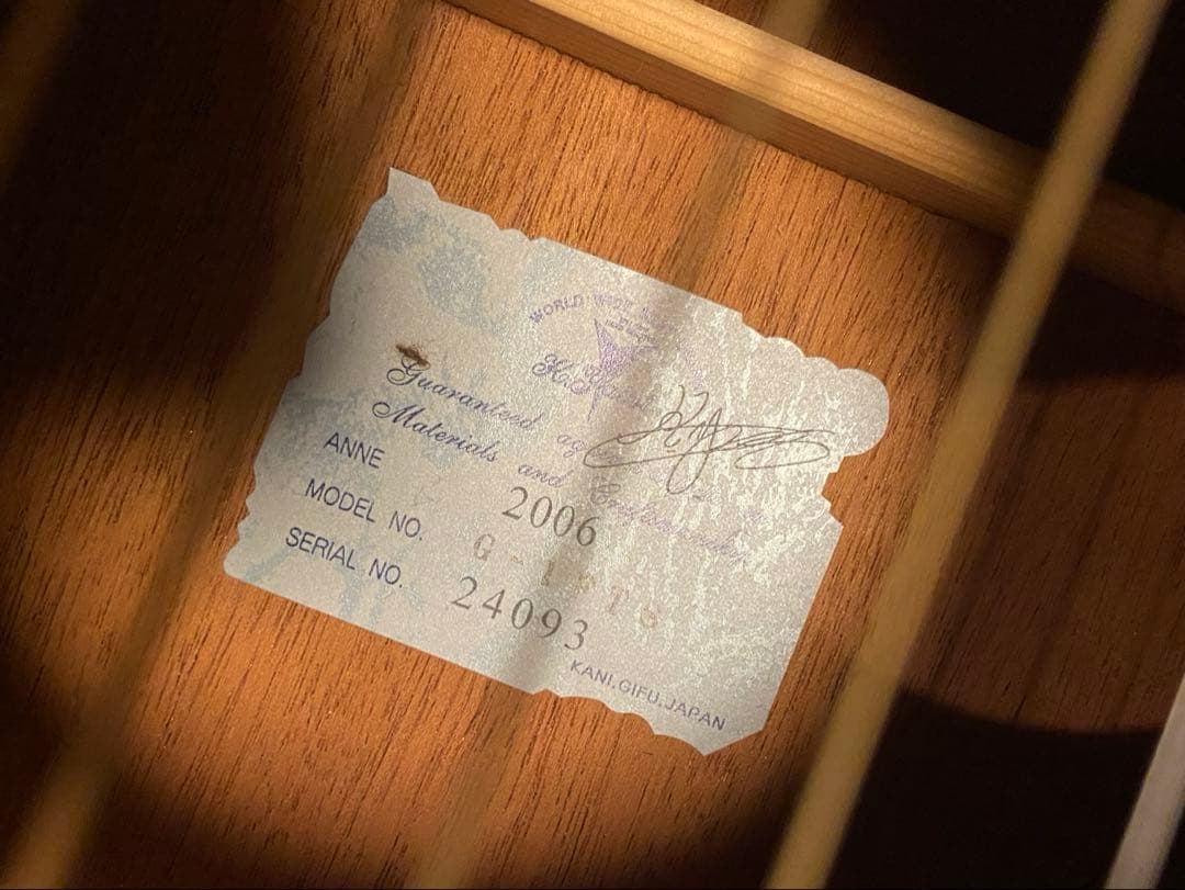 K.YAIRI G-1FTS ヤイリ　アコースティックギター