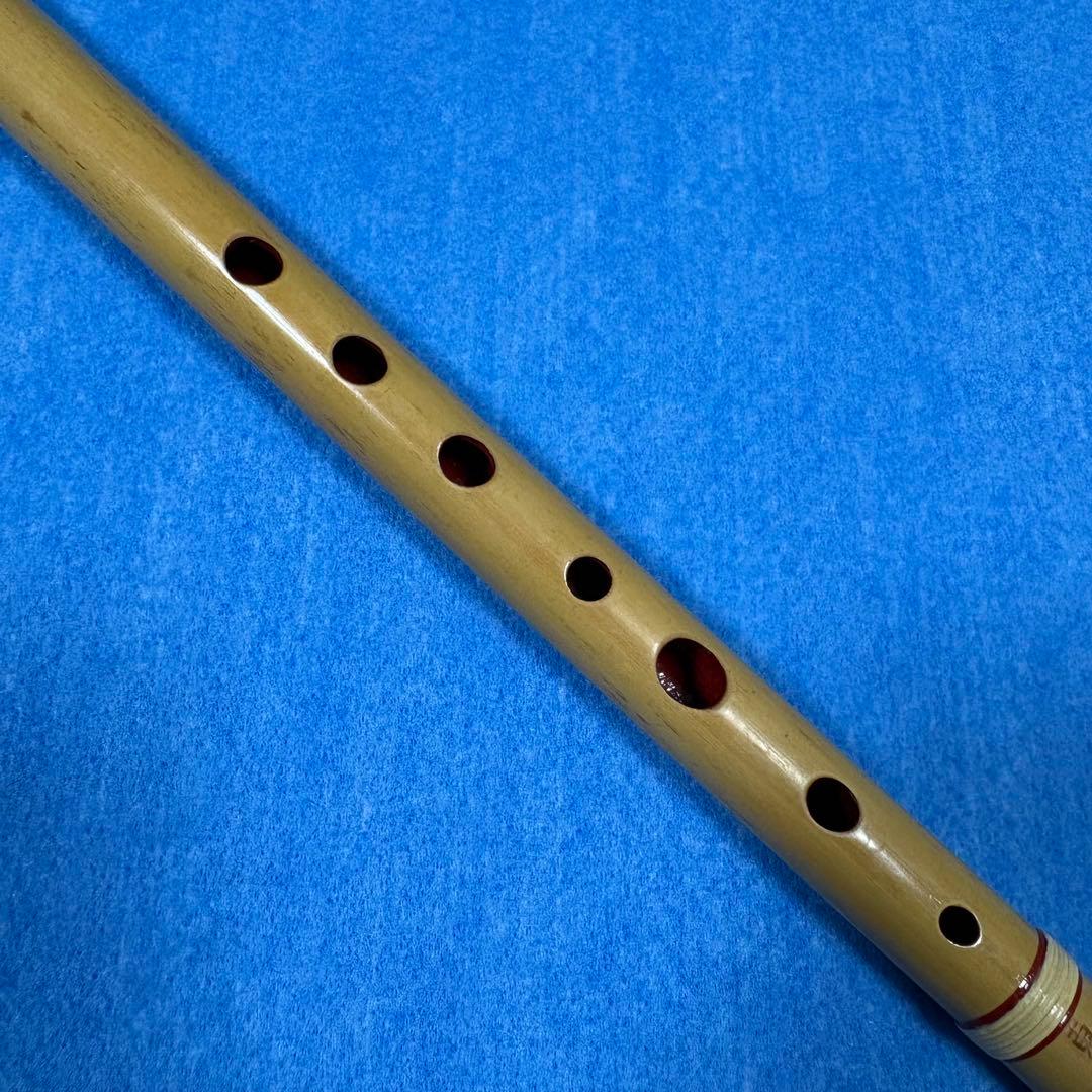 篠笛 八本調子 洋楽調 ドレミ調 東雲 天地巻き