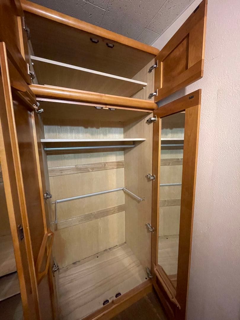 木製の収納/昭和レトロ