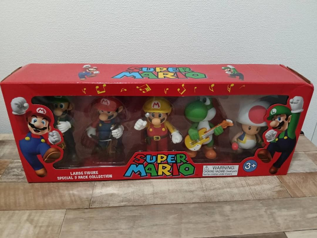 【新品未開封品】スーパーマリオ 大型フィギュア 5パックコレクション ヨッシー