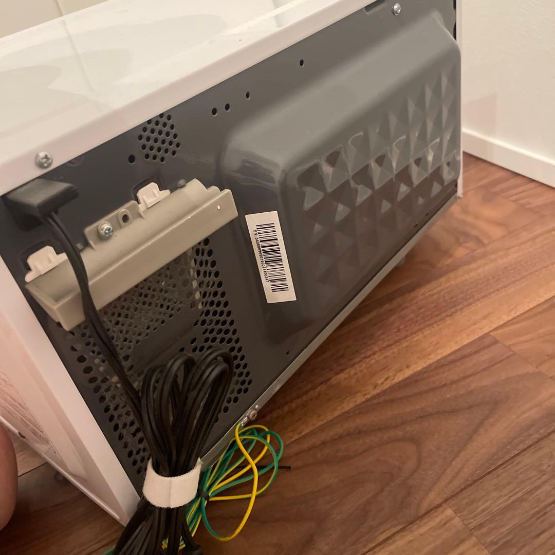 SHARP ホワイト 電子レンジ500W 取扱説明書付