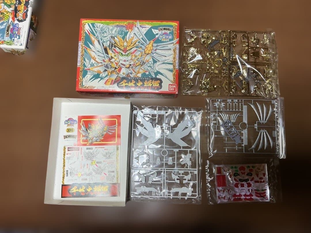 未組立 バンダイ BB戦士 SD戦国伝と風林火山編 三代目頑駄無大将軍含め15体