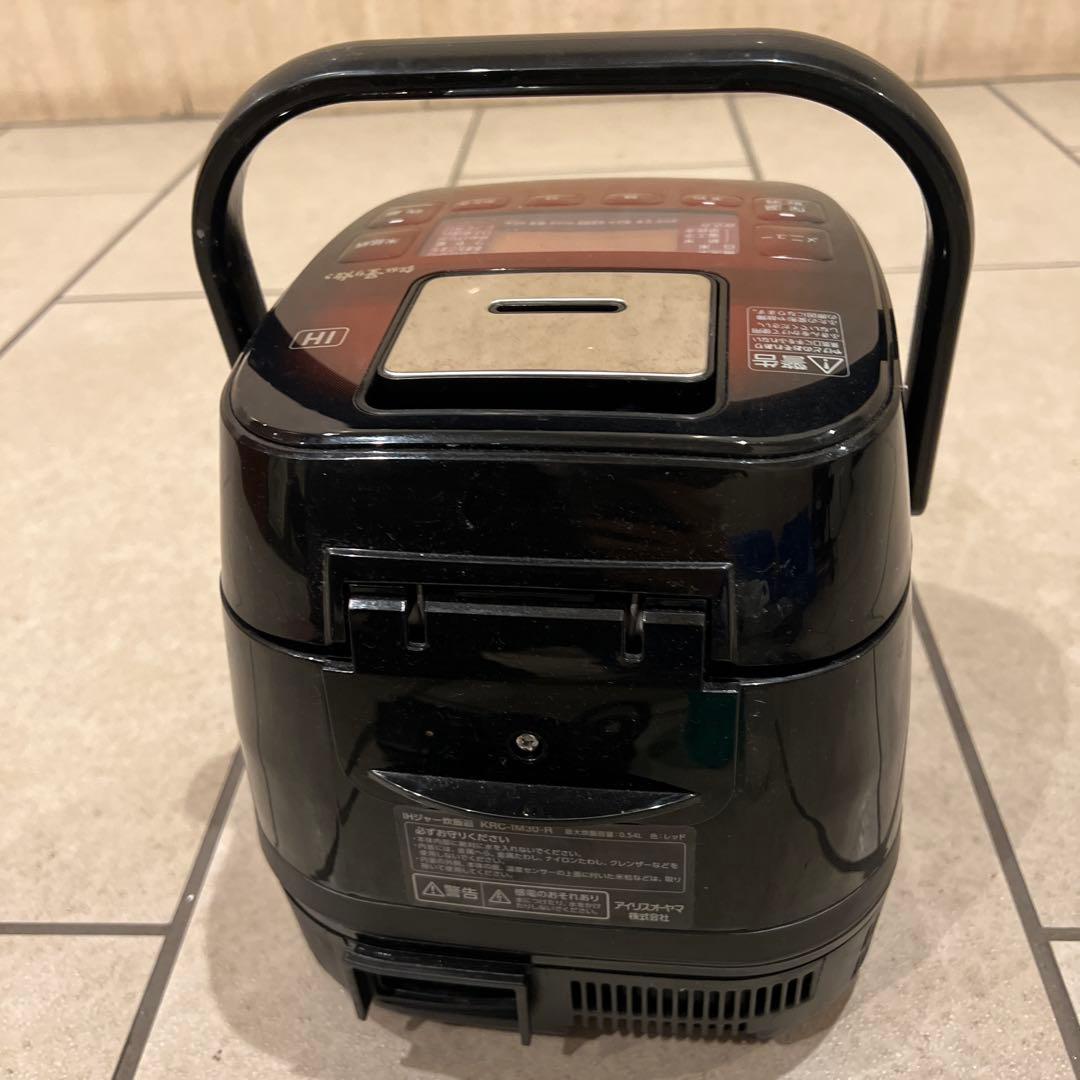 アイリスオーヤマ IH炊飯器 KRC-IM30-R 2021年製