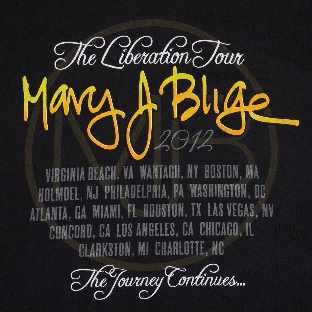 Mary J Blige メアリーJブライジ 2012 ツアー Tシャツ R&B