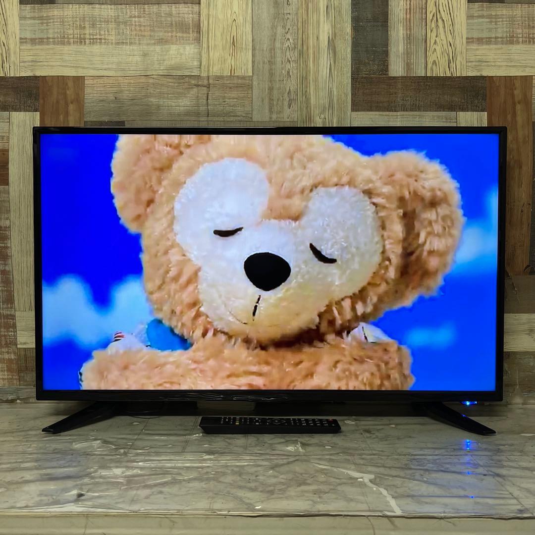 全国送料込❣️使用感少ないグランプレ40型録画機能付きテレビ。見ながら録画も可能