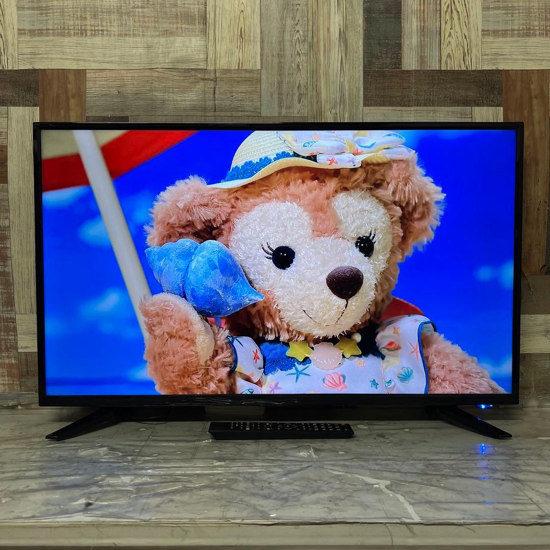 全国送料込❣️使用感少ないグランプレ40型録画機能付きテレビ。見ながら録画も可能