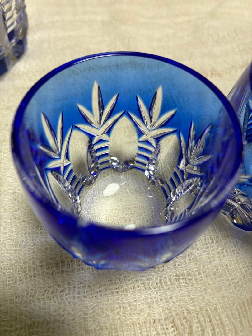 江戸切子　冷酒