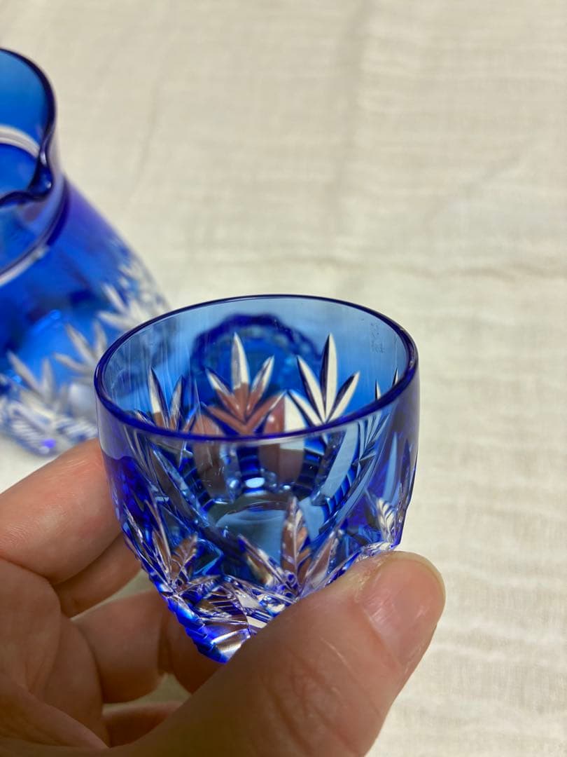 江戸切子　冷酒