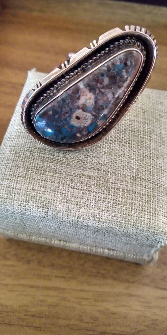 インディアンジュエリー ナバホ/フレッドピータース ビズビーリング20号