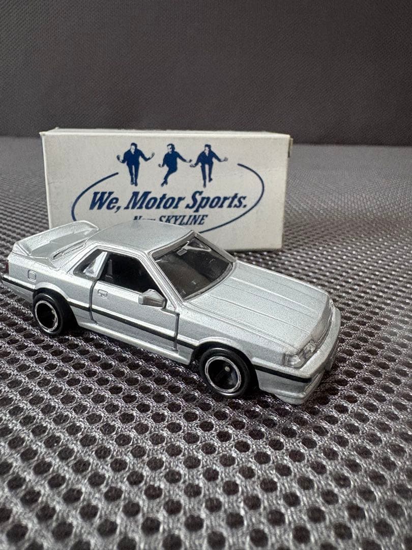 【極希少/日本製】日産特注 トミカ スカイライン R31 シルバー 当時物