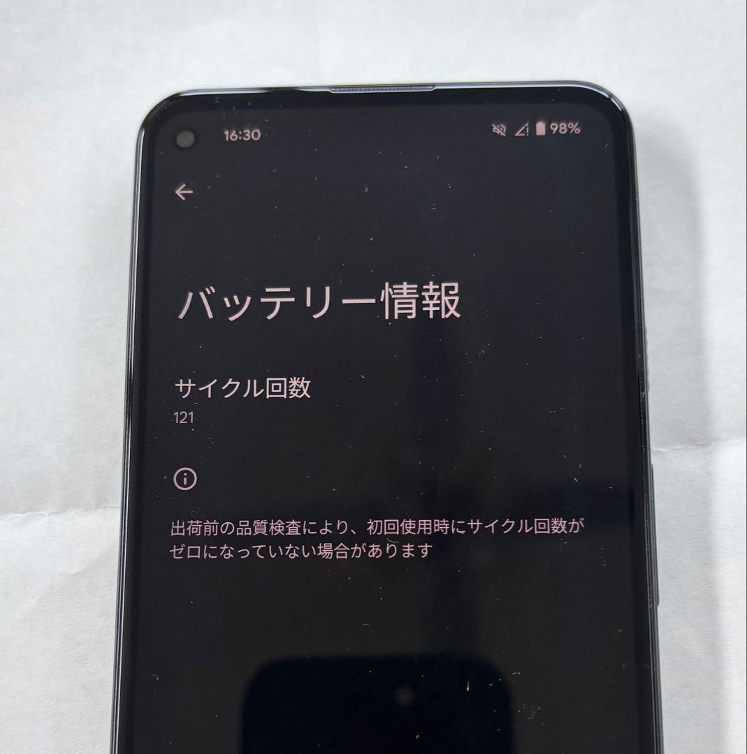 Google Pixel スマートフォン グレー