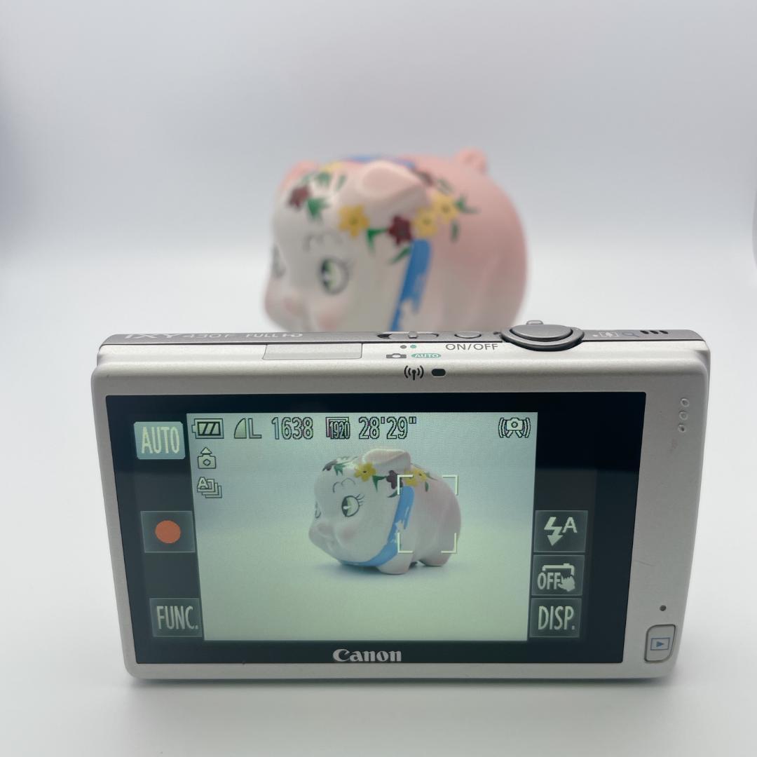 専用予約済み【ほぼ未使用】Canon IXY 430F デジタルカメラ シルバー