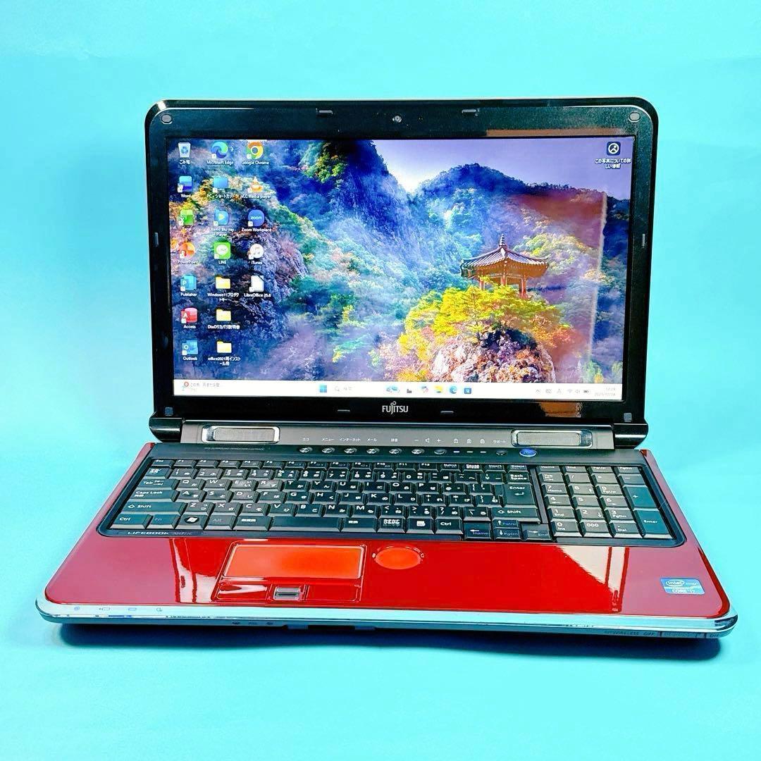 極速i7&16GB‼️windows11 SSDノートパソコン⭐️ワードエクセル