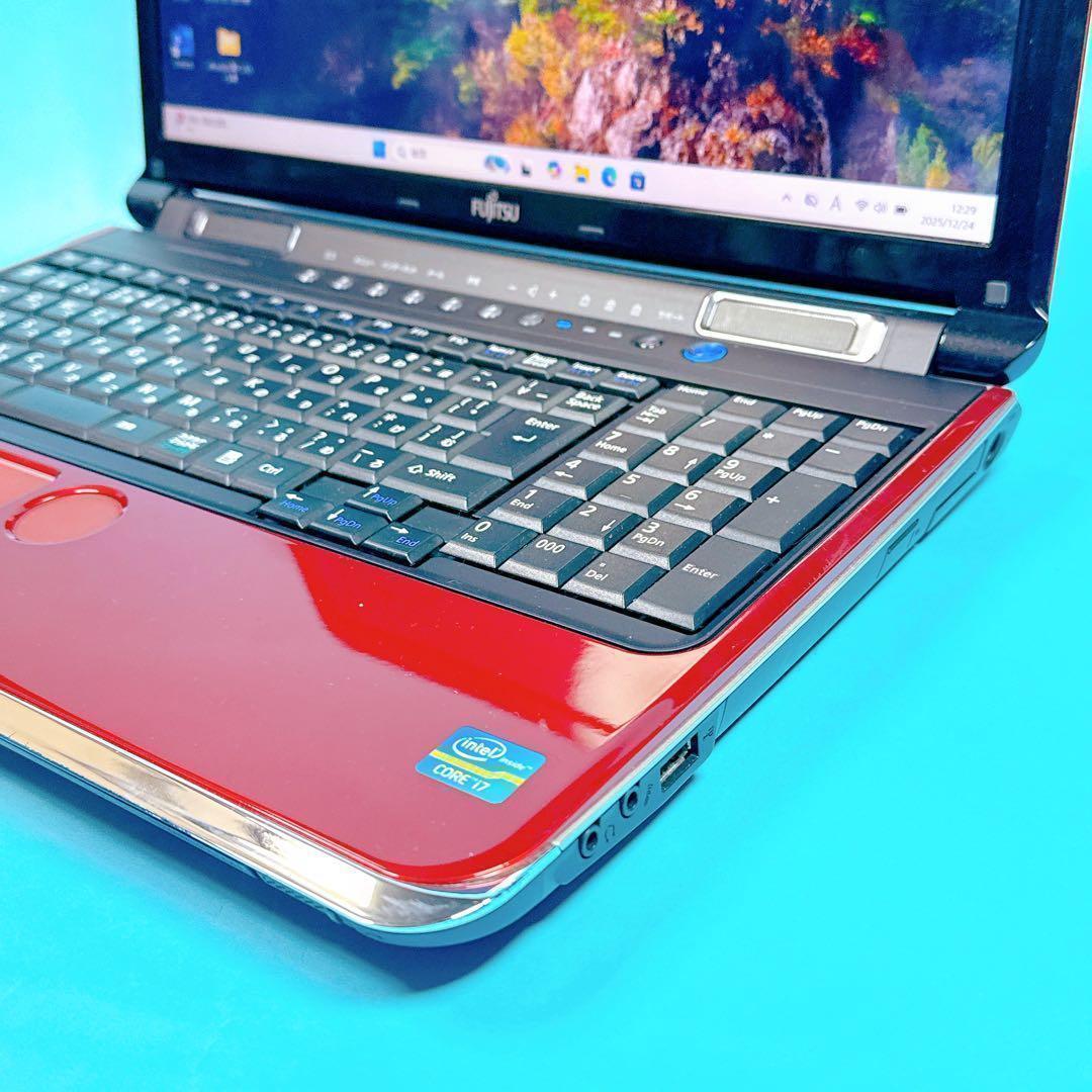 極速i7&16GB‼️windows11 SSDノートパソコン⭐️ワードエクセル