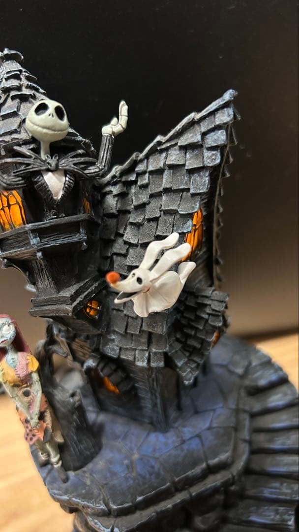 ナイトメアー・ビフォア・クリスマス スタチュー　ジャック　ライトアップハウス