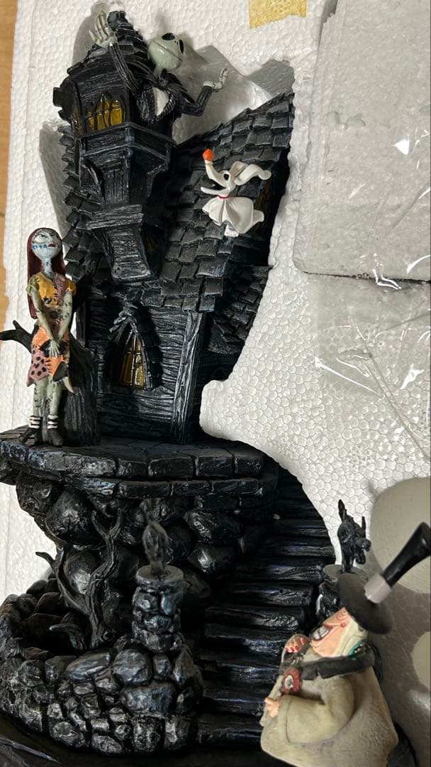 ナイトメアー・ビフォア・クリスマス スタチュー　ジャック　ライトアップハウス