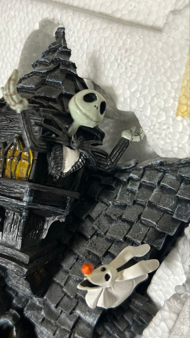 ナイトメアー・ビフォア・クリスマス スタチュー　ジャック　ライトアップハウス