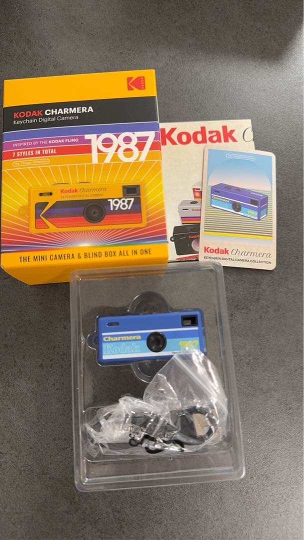 Kodak Charmera チャーメラ ブルー　新品未使用　コダック
