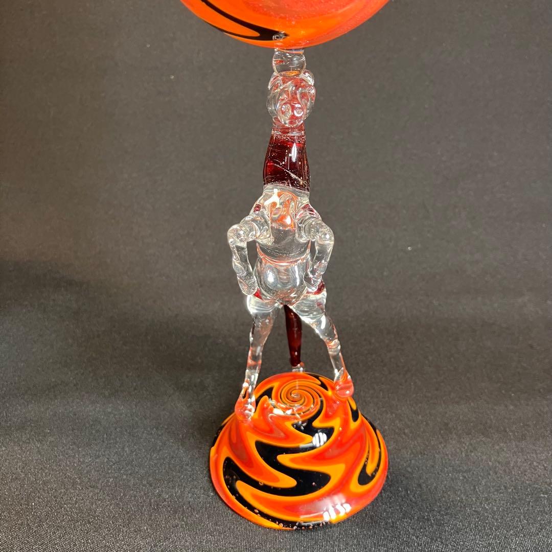 Xodas ゴブレット Goblet ボロシリケイトガラス Fire Horse