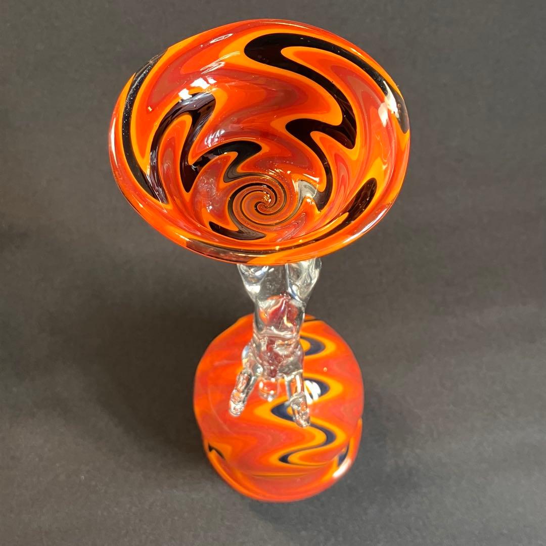 Xodas ゴブレット Goblet ボロシリケイトガラス Fire Horse