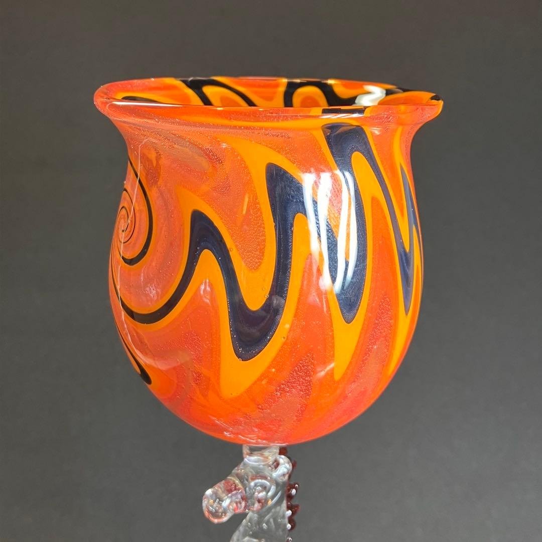 Xodas ゴブレット Goblet ボロシリケイトガラス Fire Horse